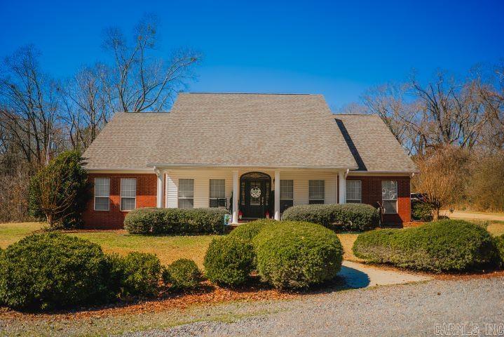 Beautiful custom built home with so much to offer. Country feel with all the city amenities & easy access to schools, hospital, doctor offices, dentists & UAM, with access to Hwy. 425 in minutes! Feel at home the moment you enter from the home's covered front porch into the living area and sitting room with beautiful hardwood flooring, and cozy gas fireplace. This leads to the home's wonderful kitchen open dining area, granite counters with coordinating backsplash, electric stove & wall oven & space for barstools for laid back family mealtime. Spacious primary bedroom & bath with jetted tub, separate shower, double vanities & 2 walk-in closets. Add'l bedroom, bath & home office (or add'l br) are downstairs. Upstairs is wonderful for the kids to entertain or guestroom with living space, bedroom & bath. 2 HVAC units; gas heat & gas tankless water heater. Outdoors is the perfect entertaining area with large patio that leads to a 913sf, fully contained, guesthouse, a future pool house, or in-law quarters and offers full kitchen, living room, bedroom and bath with covered porches. This home is a must-see and in a beautiful location. 24 hour notice, so call today for your appointment.