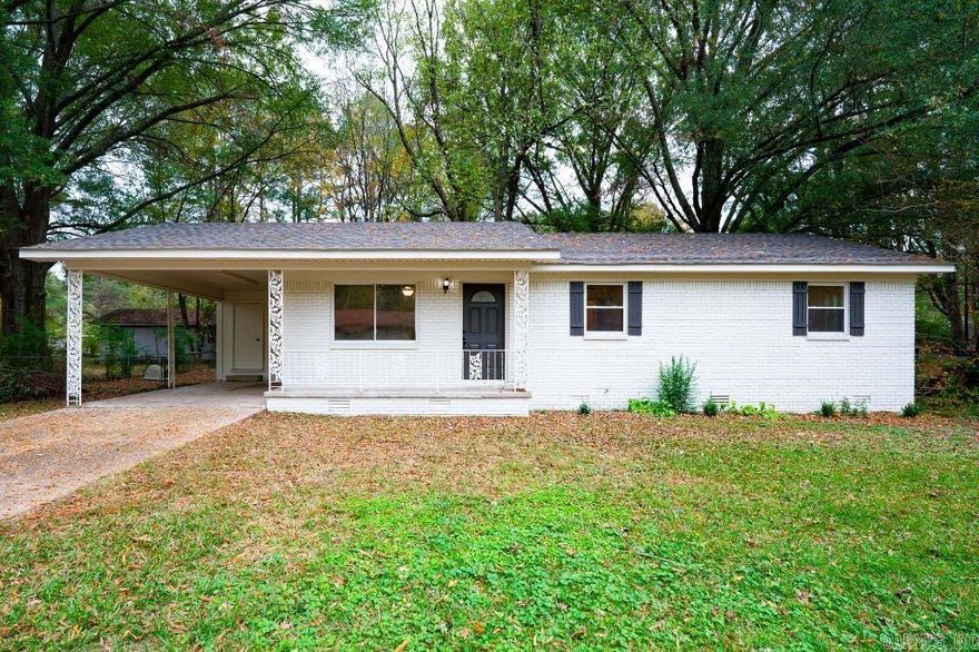 This cozy home is perfect for a first time home buyer, family looking for an affordable house they can call theirs, or an investor looking for rental properties. This 3 bed 2 bath home was recently updated throughout. Newer HVAC, newer roof, Newer LVT flooring, Carpet bedrooms Stainless steel appliances, Fully Fenced backyard and more. Located in the desirable Bryant School District. This is a must see! This house is not going to last long!! Agents see remarks.