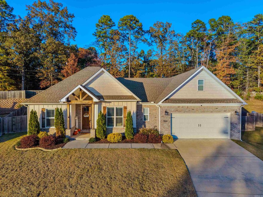 Nestled on a cul-de-sac street, this 2020-built home offers modern comfort with room to dream. The open-concept layout creates an easy flow between the living, dining, and kitchen areas, perfect for everyday living or hosting guests.  A versatile flex room sits just off the living room and could serve as a formal dining room, home office, guest space, playroom, or game room, whatever suits your needs.  The kitchen features contemporary finishes along with a built-in drink station that works beautifully as a coffee bar, beverage area, or entertaining hub.  Step outside to a spacious backyard that invites imagination. Whether you envision a gazebo, garden paths with string lights, a wildflower garden, a future pool, or a cozy outdoor play space (buyer to verify any desired additions), the yard offers plenty of room to bring your ideas to life. An outdoor fireplace and pergola are already in place, offering a welcoming spot to unwind year-round.  This home combines flexibility, comfort, and possibilities. Call/text to schedule a showing.