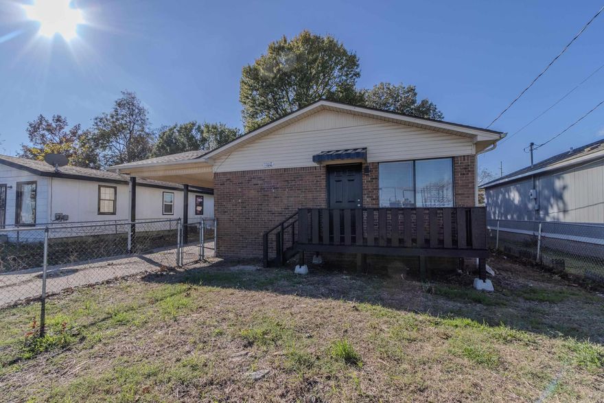 This remodeled charmer will be a great opportunity to own an updated three bedroom home with a fully fenced yard, all new paint, laminate flooring and updated vanities installed, the new micro-hood and updated kitchen is adorable. This home has a carport, storage room and a building for even more storage ability. Roof decking and all new Roof replaced, new deck installed, new counters, new kit faucet, and new ch& a unit installed, so much done and it makes this home LIKE NEW...call today to get inside and see this one! $5000 Allowance for buyers to help with closing costs with an acceptable offer