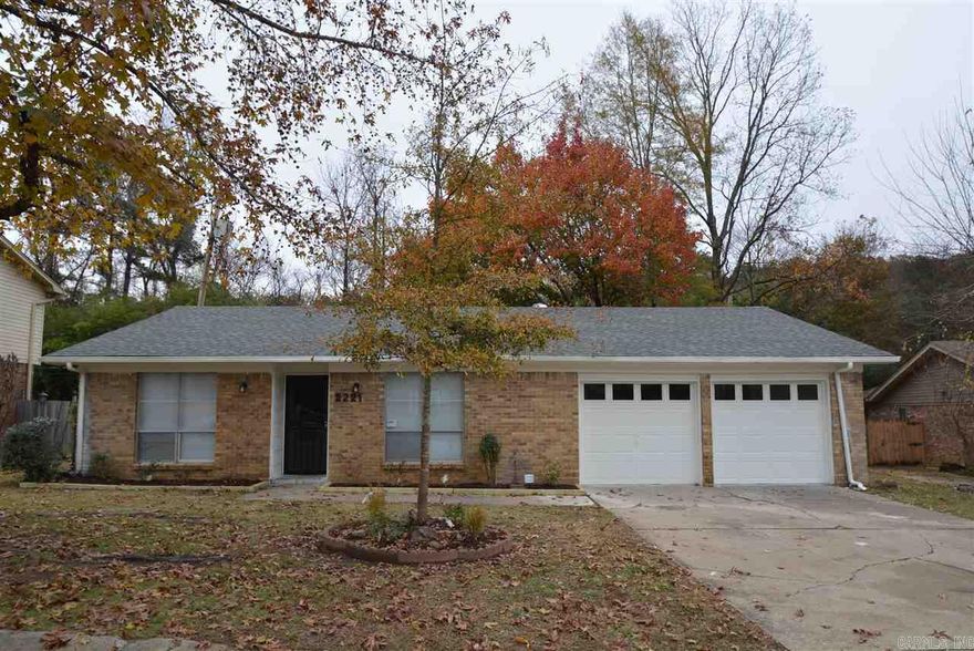 Super cute Little Rock home for Rent. Great location, 3 bedrooms, 2 bath. Completely renovated! Home has a double garage, fireplace, brand new floors, built in shelving, and much more!