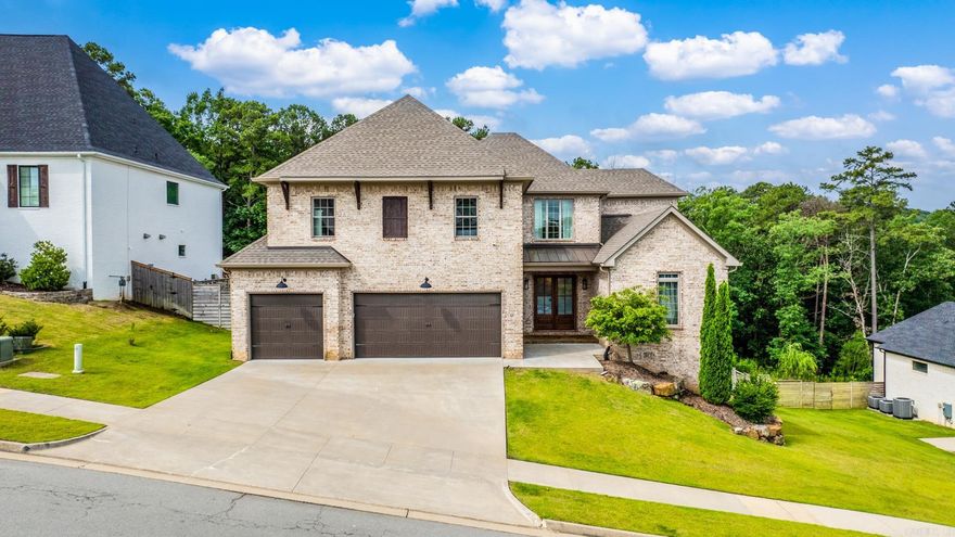 5 Bedroom, 4.5 Bath custom home in the desirable Falstone neighborhood of Chenal! Perfectly positioned to capture stunning views from both the front and back yard, this home has it all. The open living area features hardwood floors and custom built-ins, flowing into a spacious kitchen with high end appliances, double ovens, and abundant storage. The open layout of the kitchen, living room and dining room is perfect for entertaining.  The main level includes a gorgeous primary suite with double vanity, soaking tub, walk-in shower, and direct access to the laundry room from the primary closet. A guest suite with private bath is also on the main level. Upstairs offers 3 additional bedrooms, 2 full baths, and a large flex space perfect for a second living area, playroom, or office. Oversized windows throughout let in tons of natural light. The elevated back patio is built for year-round enjoyment with outdoor heaters, fireplace, built-in grill, fridge, and storage—all backing up to green space. Just minutes from top-rated schools, shopping, dining, and trails in West Little Rock.