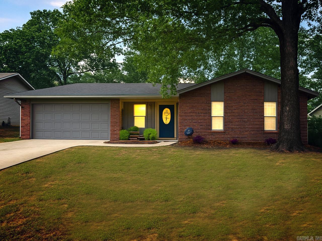 Immaculately kept home in established neighborhood with spacious, open common area, roomy garage, and extra-large, shady backyard with deck. Remodeled kitchen and baths, new carpeting in bedrooms. No through traffic on quiet back-of-subdivision road. Quick drive to Little Rock Air Base, and centrally located to Sherwood, Jacksonville, and Hwy 67 & 107. Great neighborhood for strolling, jogging, or taking a short walk to the lake. Make this gem home!