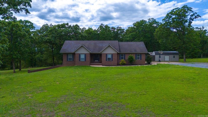 If you are needing a HOME with more ''LIVING'' room, don't miss your chance to see this 5-bedroom, 3.50 bath property with 3559 square feet located in SOUTHSIDE! Situated for PRIVACY on 5.85 ACRES m/l, this BIG HOME has all the I WANTS! Family room and kitchen combination are perfect for the cook who doesn't want to be separated from guest. The SPACIOUS kitchen is efficient with ample countertop and cabinet space, a double oven, stainless appliances and large bar for extra seating. UPSTAIRS offers 4 bedrooms, 2 bathrooms a formal dining room laundry room and GRACIOUS living room with vaulted ceilings and rock gas fireplace! The MAIN BEDROOM/BATHROOM is situated for privacy with a walk-in closet, double vanity, walk in shower and garden tub. DOWNSTAIRS is the perfect entertainment area where you can go away without having to GET AWAY! SPACIOUS LIVING AREA, 2 Additional BEDROOMS and a FULL BATH and SAFE ROOM all located downstairs. PLUS, Seller offering a ONE YEAR HOME WARRANTY and $14,000 towards SHINGLE REPLACEMENT at CLOSING!!