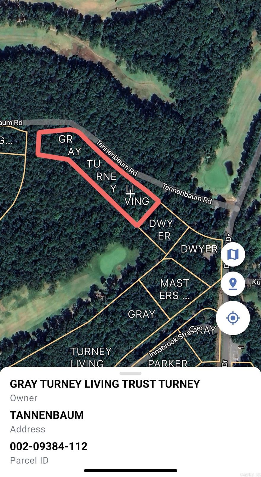 Lot 464 in Tannenbaum Subdivision located very close to the Tannenbaum Country Club. Annual dues only $500 per year & you have access to the TPOA Park with Picnic Pavilion, outdoor stone fireplace, grills, Pickle Ball Court, & Tennis Courts. Tannenbaum Golf Course is also close by (dues do not cover playing the course)