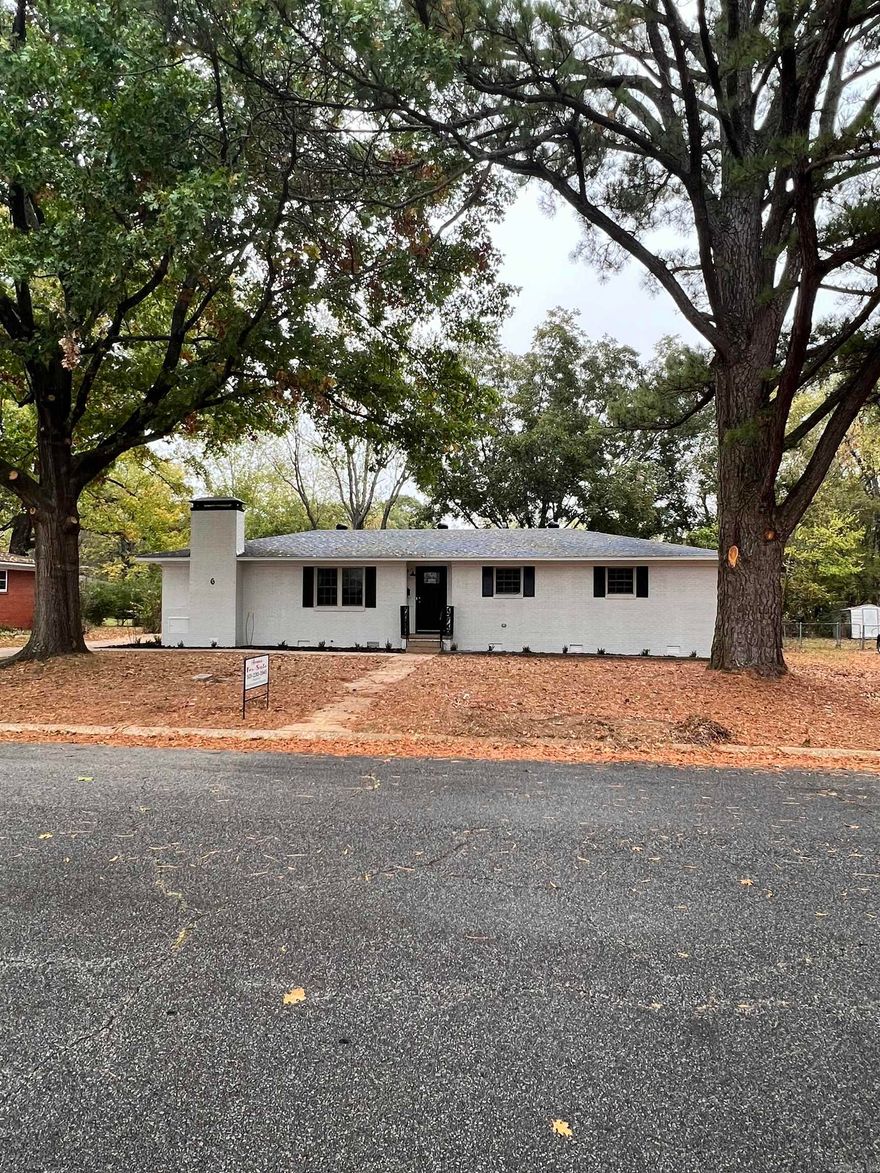 Completely remodeled! All new roof, plumbing, electric, cabinets, flooring, paint, appliances, granite etc.! Refrigerator conveys at no value.