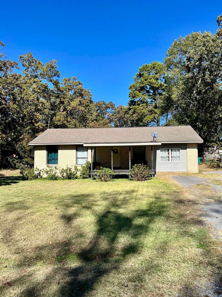 Welcome home to this charming 3BR, 2BA Benton home on a 0.50-acre lot! Enjoy 1,824 sq ft of comfortable living space, a stylishly updated primary bath, and a second handicap-accessible bathroom. Two backyard sheds add plenty of storage, and local shops and dining are just minutes away!