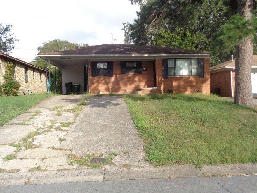 3-bedroom, 2 bath all brick house with carpet and hardwood floors. Gas kitchen range provided. Tenant to provide own refrigerator. NO animals allowed. Section 8 and Housing Tenants accepted.