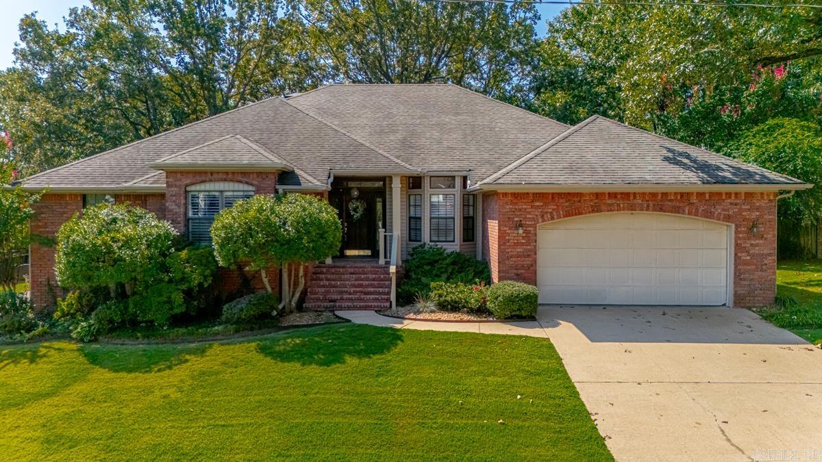 Your search is over! Welcome Home! Walk through the front door & fall in love! Wonderful foyer! Dining Rm! Office! Big Family Room w/fireplace! Open floorplan w/kitchen! w/wood cabinets! Tall ceilings! Light floods the space! But wait... BIG SUNROOM! Fabulous! Runs across the back of the house and overlooks the back yard! Split floor plan! Huge primary w/spa bath! Separate roomy walk-in shower or take a long soak in the Jacuzzi tub! You will just about get lost in this bathroom! Three bedrooms on the other side w/2 baths! Newly painted sunroom, office, hallway, bedrooms, bathrooms etc etc! Just about the entire interior! Lots of updates! Deck is ready for all your grilling! The backyard is flat & ready for football playing! Call this one home today! See agent remarks...