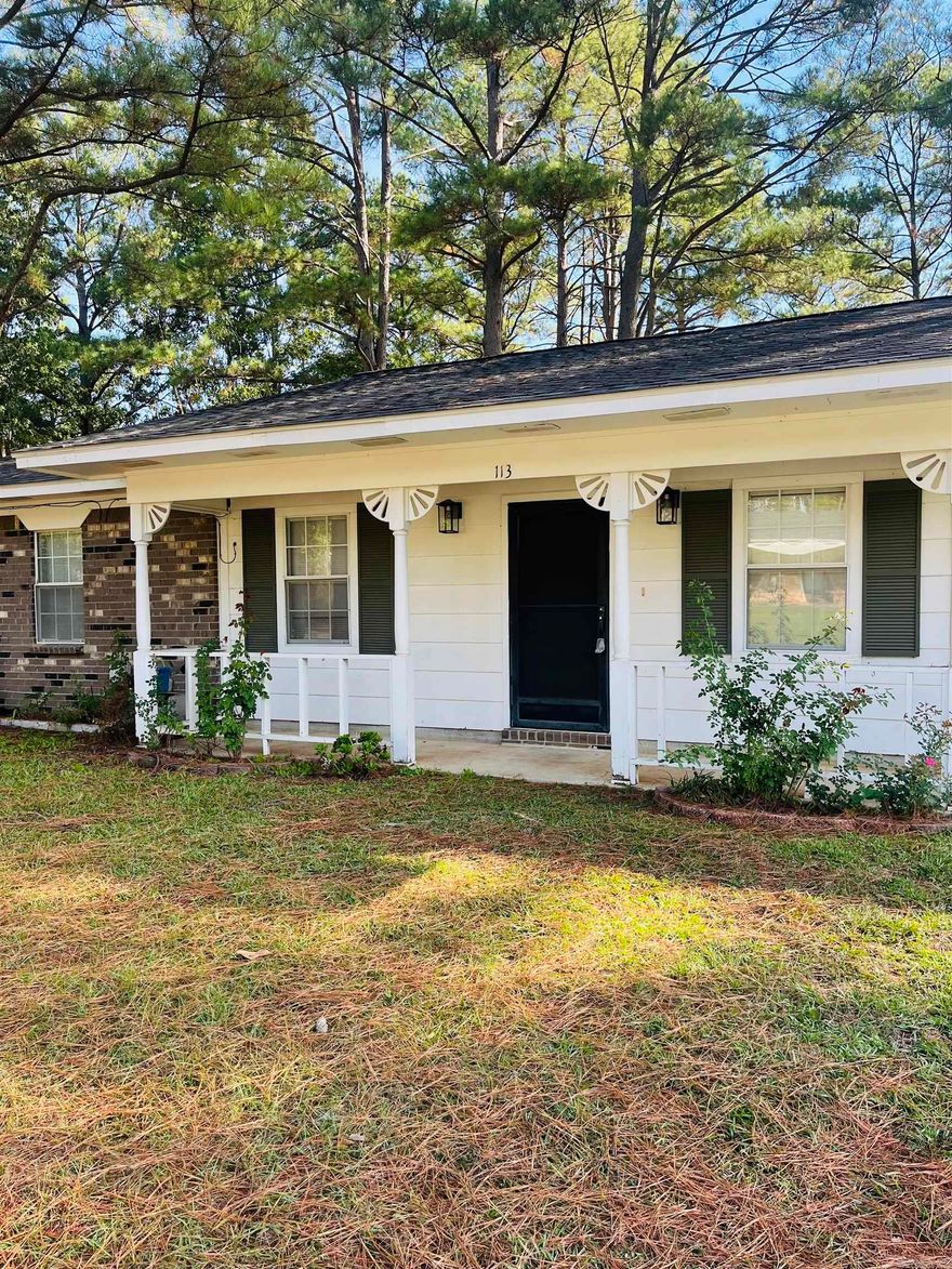 New Listing – Just in Time for the Holidays!  Welcome to 113 Country Court, a well-maintained 3-bedroom, 1.5-bath home offering comfort, convenience, and recent updates throughout. This property is ideal for first-time homebuyers or those looking to downsize.  Located just minutes from schools, restaurants, Baptist Hospital, and the University of Arkansas at Monticello (UAM), this home provides easy access to everything you need.  Recent Updates: *Roof (2023) *HVAC System (2022) *Water Heater (2022)  This move-in ready home combines modern updates with a welcoming atmosphere. Schedule your private showing today and see all this cute home has to offer.