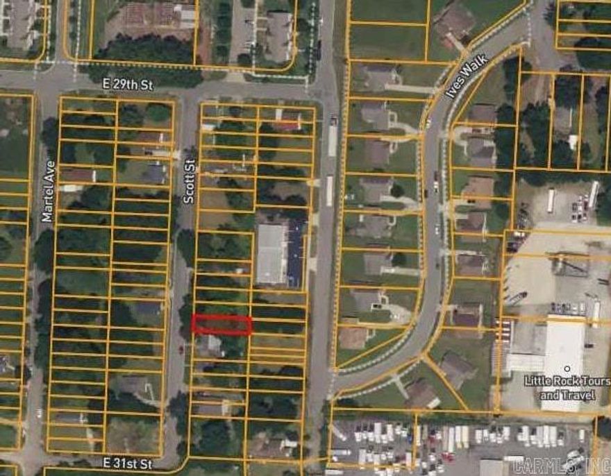 Residential lot for sale in the downtown Little Rock area.  Seller does not have a survey