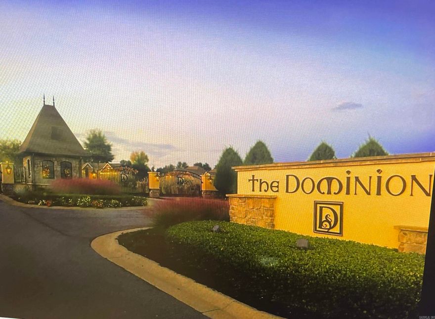 Lot is located in the established The Garden at the Dominion community on the far west side.