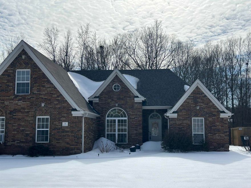 Enjoy this move-in ready 4 BR 2.5 Bath home, features a spacious room over the garage that can be the 4th BR w/ closet & 1/2 Bath or game room or bonus room The living area has a cozy corner gas-log fireplace and great view of a large back yard with storage building and fully privacy fenced for outdoor enjoyment. Eat in kitchen with refrigerator to remain and a pantry. Columns separate the formal dining area and living room.  Primary bedroom has door to patio, bath offers corner jetted tub, double sink vanity's & walk in Shower