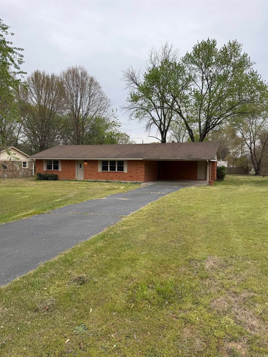 This 2Bed/2Bath Fully Brick Home right in the Heart of Greenbrier is a must see! Beautiful mature trees that give the property plenty of character. New Interior Paint, Newly Painted Cabinets, New Countertops, New LVP Flooring Throughout, New HVAC System, New Hot Water Heater, New Shower in one bathroom, New Shower/Tub surround in the other bathroom, New Toilets and New Fixtures. Nice size Carport with a storage room and a generous .58/acre lot. Half of the back yard is fenced for a pet. Storage Shed in back yard conveys with the property. Call 501-581-8158 today to schedule a showing!