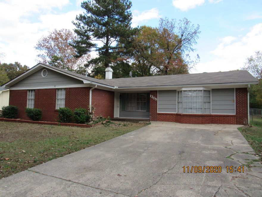 Updated 4 bedroom home, 3 full baths, converted garage is the 4th bedroom with 3rd bathroom, upgraded LVT flooring throughout most of the house, all kitchen appliances including refrigerator, updated lighting, spacious bedrooms, chain link fenced yard, no pets allowed.