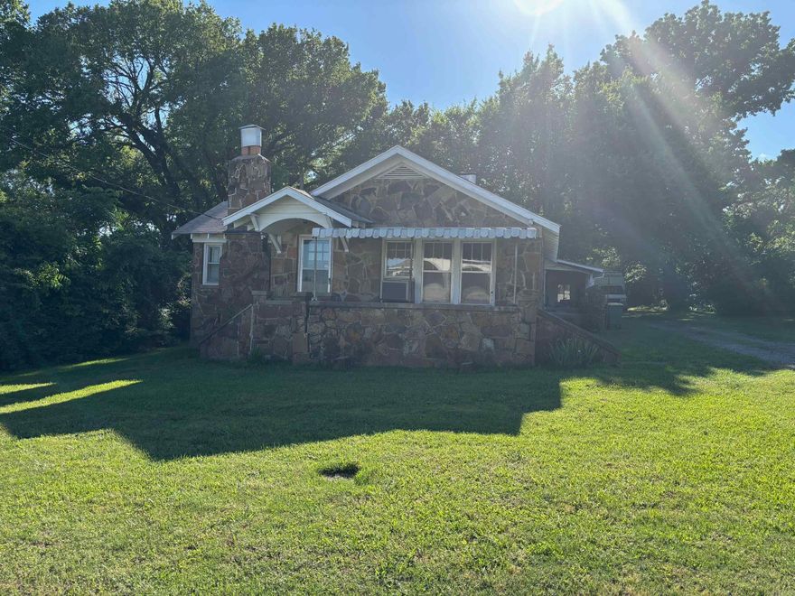 Front 1/2 acre is currently zoned office rear 1/2 acre is zoned residential  Home is being sold 'AS-IS,WHERE IS"