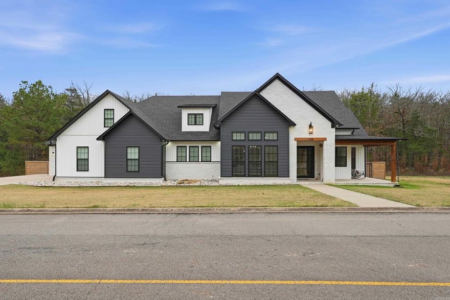 Located in the exclusive gated Hidden Valley Subdivision, this stunning 2022 custom-built home is filled with luxury features throughout. You’ll love the seamless indoor & outdoor living of this thoughtfully designed property. Offering 3 bedrooms, 2 full baths, 2 half baths, an office, and a bonus room, there’s plenty of space for all your needs. Open-concept layout features spacious rooms designed for entertaining. The chef’s kitchen includes an oversized 6-burner gas cooktop w/ griddle and double oven, double pull out dishwasher & refrigerator that conveys. The living room is warm & inviting with 11ft ceilings & gas-log fireplace. All bedrooms are conveniently on the main floor, bonus & half bath create a great flex space. The primary suite boasts dual vanities, a soaking tub, oversized shower, & a generous walk-in closet. Step outside to an entertainer’s dream: a large screened-in patio complete w/ a wood-burning fireplace, built-in BBQ grill & sink for effortless year-round outdoor cooking & enjoyment. Additional features include a tankless water heater, 14x28 in-ground saltwater pool, 3-car garage, and a safe room. If you’re looking for luxury and privacy this is it!