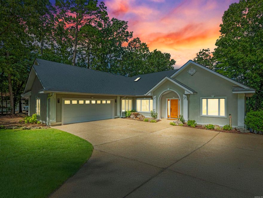 Experience golf course living at its finest in this one-owner Gold Status home, perfectly positioned on the #14 signature hole in the Diamante Private Country Club community. This 4-bedroom, 3.5-bath home offers approximately 3,400 sq ft with vaulted ceilings, a gas fireplace, and expansive windows that frame peaceful water and fairway views.  The gourmet kitchen features granite countertops, a gas cooktop, wine cooler, ice maker, wet bar, walk-in pantry, and newer oven and microwave. Host memorable gatherings in the formal dining room, unwind in the sunroom, or savor morning coffee and evening sunsets from the spacious composite deck overlooking the course.  The primary suite provides a relaxing retreat with dual vanities, a walk-in shower, and his-and-her closets. Upstairs includes a private guest suite with full bath and an office with ample storage. Additional highlights include new exterior paint, a new roof in 2025, a security system, three HVAC units, two water heaters, an oversized two-car garage, plus a separate lower-level golf cart garage or workshop area tucked beneath the home. Schedule your private tour today. Agents see remarks. See attached video.