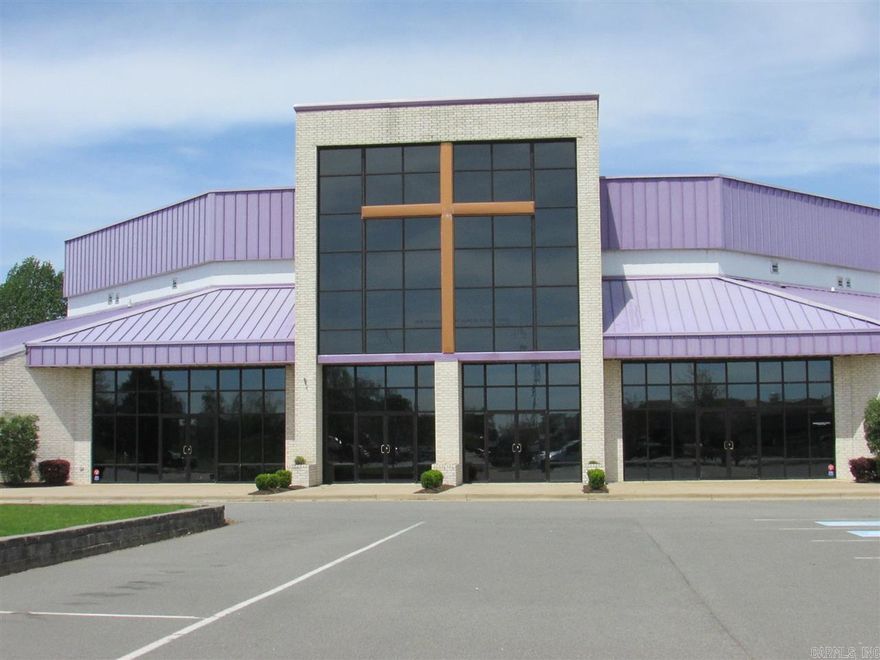 Beautiful, Spacious church campus for lease! $12,000/ Month to be negotiated. Congregation hall seats 500+ Pastor's Quarters/Parsonage Many classrooms and ample office space Great kitchen with professional stove, ventilation, and roomy pantry Spacious Fellowship Hall New, unfinished addition could be used for school, daycare, or other outreach program.  HVAC, plumbing, Roof, and exterior of building are all in sound condition. Parking for 50+ cars Can be purchased for $2,500,000!