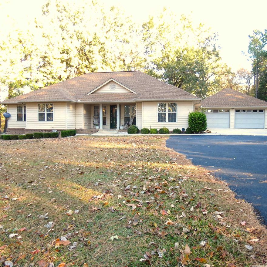 Don't miss this home is Cleveland County School District.  This well maintained home sits on 3.75 acres with a pond that can be seen from the back patio.  This home has a split floor plan, large laundry room, lots of cabinets with pull outs, ss appliances, large closets.  Master bathroom has 2 large walk in closets.  Shop has a concrete floor in main shop with electricity, side shop has lights, big doors.  This home qualifies for no down payment with RD loan.  Call me to find out more and set up your appt.