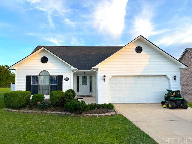 300 Sandusky Dr is solid, very well-established, charming, one owner, moving-ready cul-d-sac property and located in a secure peaceful area in Manila, Arkansas !It is an excellent-built home with ample space on a .52-acre lot.Updates completed:• New 30 Year Engineering Roof.• New HVAC System.• New Gutters.• New Kitchen Cabinets with plenty of space.• New Dishwasher, New Microwave, New Kitchen Sink.• Italian travertine flooring throughout the house.• Gas & Electric Stove connections.• Privacy PVC fenced Patio with ceramic tile floor and trees.• Exterior Storage Unit for yard equipment.• Large Storage attic is accessible through the 2 Car Garage.• Spacious 15x15 main bedroom with Full Bath, Shower & Jacuzzi.• Open floor plan with modern touches and comfort.• Freshly painted and immaculately maintained.• Excellent location! Quiet, settled private cul-de-sac street.• Large easily accesible backyard with lots of potential for house additions, extensions, pool, mother-in-law studio, arge workshop or parking/garage areas for RV or boat.• Never smoked, pets or damage interior.