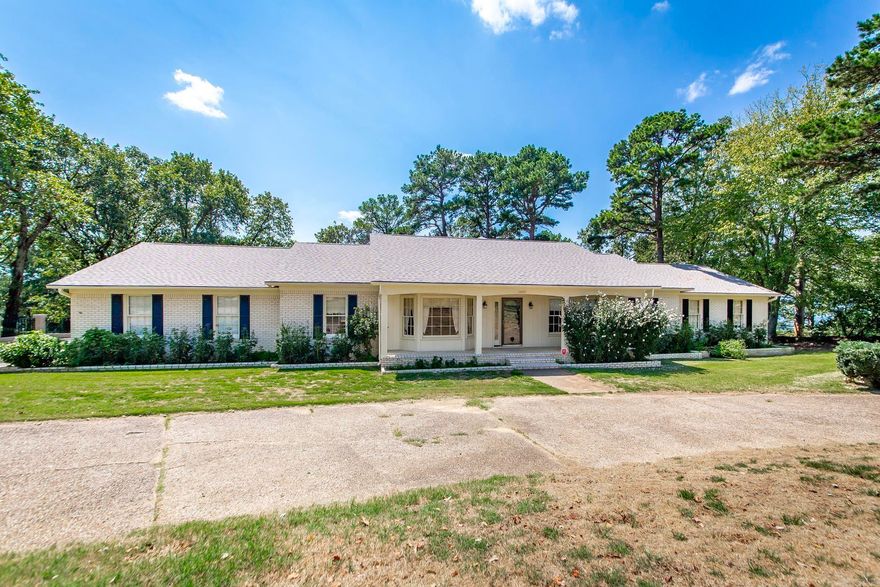 Welcome to this beautifully maintained one-level home in the desirable Walton Heights subdivision. Offering over 2,800 sq. ft. of living space, this property features 4 bedrooms, 2.5 bathrooms, and exceptionally large rooms throughout, providing both comfort and functionality. Set back on an oversized lot, the home boasts a circle drive with a side-load garage for convenience and curb appeal. A highlight of the property is the recently stained deck that spans the entire length of the house, perfect for outdoor living, entertaining, or simply enjoying the private setting. The thoughtful floor plan flows easily from room to room with ample space to enjoy with friends and family. Recent updates include a renovated hall bathroom, roof (2023) and HVAC system (2021), ensuring peace of mind for years to come. Schedule your private showing today and see everything this home has to offer! Agents see remarks