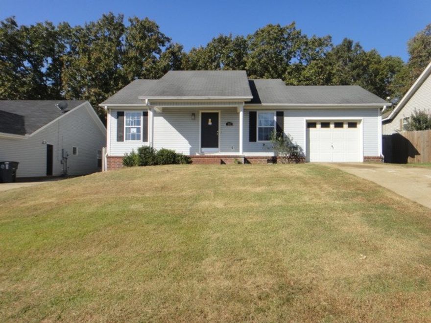 Perfect opportunity to increase value in this 2BR/2BA home in an established subdivision close to downtown. Gas fireplace. Back yard has a deck, wood privacy fence and backs up to an open field.  PROPERTY IS SOLD "AS IS" AND "WHERE IS" WITH NO WARRANTIES EXPRESSED OR IMPLIED. See Agent Remarks and Documents.