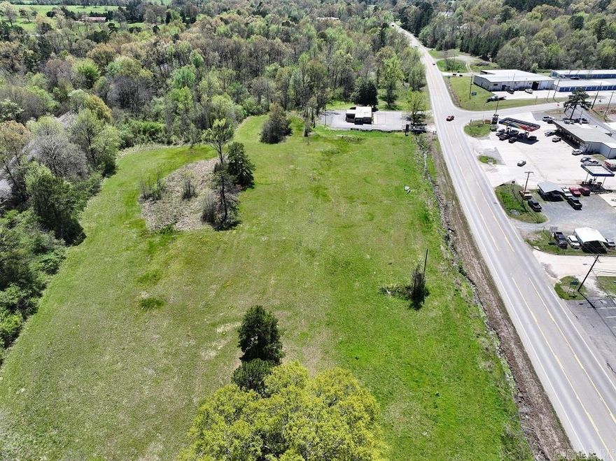 6.2 acre lot with Highway 71 frontage and Highway 4 visibility! Perfect location for a new business. Less than an hour from Hochatown, 15 minutes from Mena, 30 minutes from the wolf pen gap riding trails. Lots of potential with this property!  This Property is prime location at the intersection of State Hwy 4 and US Hwy 71 with lots of traffic counts! See Agent remarks on Owner Financing