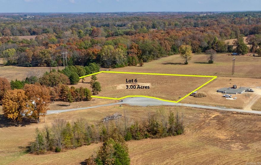 If you are looking for the perfect spot to build your dream home then this subdivision is for you.  Country living with the convivence to both Greenbrier and Quitman.  This newly developed subdivision has both 3 acre and 1.5 acre lots available.  Arrken Valley Estates