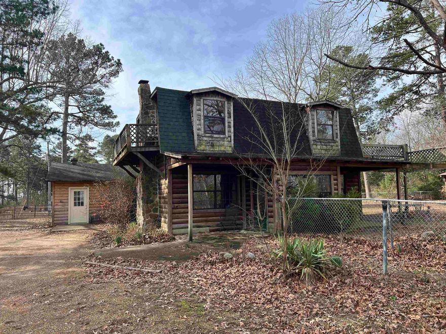 Experience the perfect blend of peaceful country living and modern comfort in this beautiful two-story home nestled on 5.14 scenic acres just minutes from the city limits of Mena and the area’s newly developed mountain bike trails. Offering approximately 2,131 square feet, this inviting residence features 4 bedrooms and 2 full baths, thoughtfully designed to maximize comfort and functionality. Interior Highlights include: Spacious two-story layout filled with natural light. Warm pine flooring that adds timeless rustic character. Expansive living areas perfect for gathering and entertaining. Private upstairs primary suite featuring a relaxing whirlpool tub. Well-appointed kitchen with ample cabinetry and workspace. Step outside and embrace the beauty of wide-open spaces and breathtaking mountain views. The property includes: 5.14 acres with fenced area ideal for livestock, classic barn offering storage, workspace, or agricultural use. Mature trees and open pastureland. Peaceful setting with plenty of room to expand. Whether you're seeking a hobby farm, a recreational retreat near the trails, or a full-time residence with authentic country charm, this property delivers!