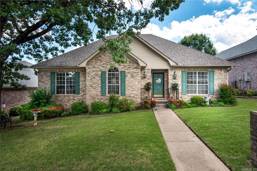 Conveniently located near shopping, dining and medical facilities this one level 3 bedroom, 2 bath home is waiting for you. The Formal dining room is a great place for entertaining. The kitchen has granite countertops, newer dishwasher, microwave and cooktop. Tray ceilings in great room with fireplace. Split bedroom plan. Inviting sunroom with access to fenced backyard. This square footage is not included in the listed square footage. Great neighborhood! Give me a call today to see this great home.