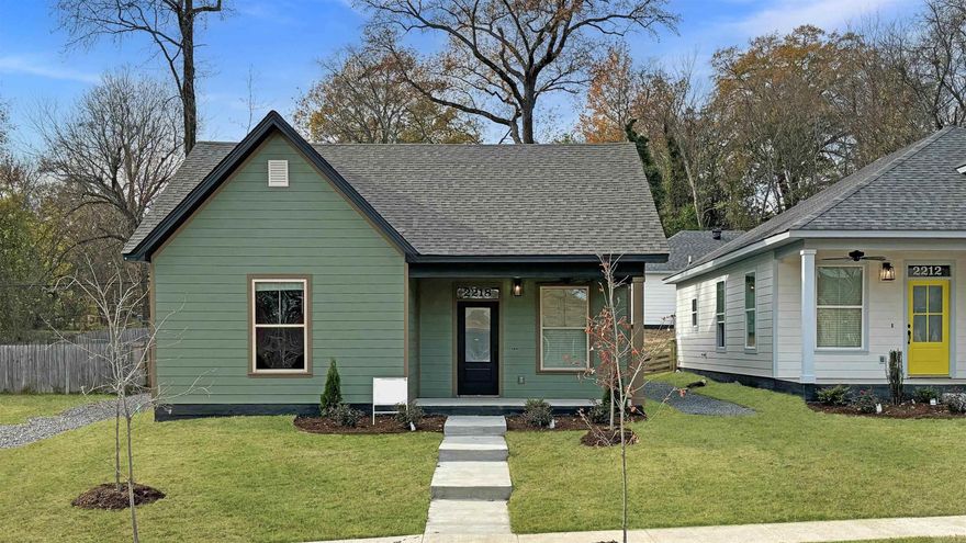 Construction is almost complete at 2218 S. Rock St in the heart of Pettaway! This 3 bedroom, 2 bathroom ~1400 SF home even has a detached 1 bedroom, 1 bathroom ~390 SF in-laws suite!  In the main house enjoy your time in the living room or the beautiful, open layout kitchen and dining area. The additional living unit would be perfect for extended family around the holidays, rental opportunity, or make it into your perfect work-from-home escape! Fenced backyard ready for kids and pets alike! This Mike Orndorff Construction built home is designed to perfectly blend modern amenities with the convenience and charm of Pettaway.