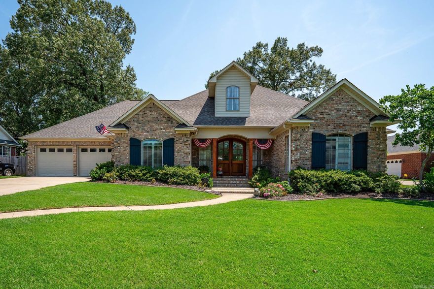 A beautiful home located in West Conway that is ready for you to call it home.  Some of the great features: 4 bedrooms, 4 bathrooms with a big bonus room upstairs, updated kitchen and primary bathroom, lots of storage in the kitchen and throughout the house, double ovens, tornado shelter in garage, roof replaced in 2020, hot water heater and dishwasher replaced in the past 2 years.  One bathroom is shared/located between two bedrooms, the bonus room upstairs has a full bathroom and could be used as a 5th bedroom.  Formal dining room and an eat in kitchen.  Spacious laundry room.  Great curb appeal.  (Agents See Comments)