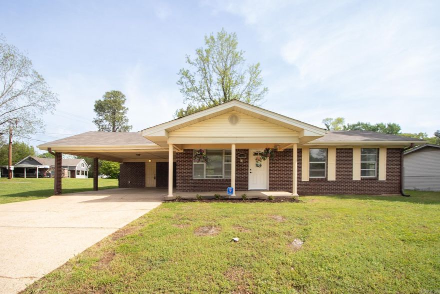 This renovated 3-bedroom, 2-bathroom gem offers 1358 sq ft of comfortable living space in the heart of Jonesboro. Situated conveniently close to shopping, downtown attractions, schools, and medical facilities, and this location ensures convenience and easy access to all amenities.  Located on a spacious corner lot, this home boasts a double carport for parking convenience, along with outside storage for additional space. The basement area features an extra room that serves a dual purpose as both a safe room and storage space.  Contact me or your favorite agent to view this gorgeous property! This one will not last long!