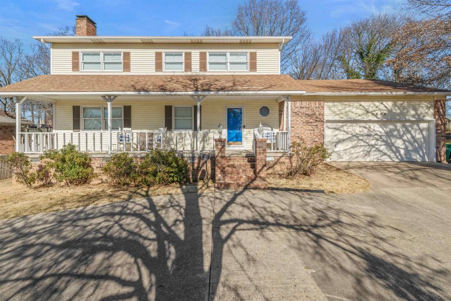 B-E-A-U-T-I-F-U-L 4 BR / 3.5 BA home in Overbrook is READY for you! Upon arrival you will be greeted with an incredible front porch! This move-in ready property features not one, BUT TWO Primary Suites! The show stopper suite downstairs is complete with 2 large closets and an incredible bathroom with large custom walk-in shower, tub, large vanity with double sinks, private water closet and colors to set your morning! This suite also grants private access to the back deck - perfect for morning coffee! The main level also features a 1/2 bath, laundry room with office area, lovely foyer, large dining room, great family room with a unique fireplace perfectly setting the tone for gatherings!!! THE KITCHEN!!!!!! WOWZA! Upstairs features 2 oversized bedrooms with a large bathroom to service! Additionally upstairs is the 2nd primary suite that is - MASSIVE!!! The walk-in closet for this room is a MUST SEE!!!! An added feature of this home is the WALK-IN ATTIC....so convenient! The back deck and fully fenced backyard is the perfect place for outdoor entertaining! The circle drive out front provides the perfect place to turn around allowing easy access to North Hills! CALL TODAY!!!