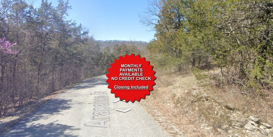 County appraised value $7500. Owner-finance available for easy terms. Nice lot to develop or hold for future value. Water and sewer available at street. Owner/agent. Finance is $250 down and $425 a month for 10 months. Quit claim deed conveys. Closing costs are included. Bulk land sales specialist with the best land prices in Arkansas. Over 10 years, as a licensed Realtor, selling land.  Parcel ID# 320-03877-000