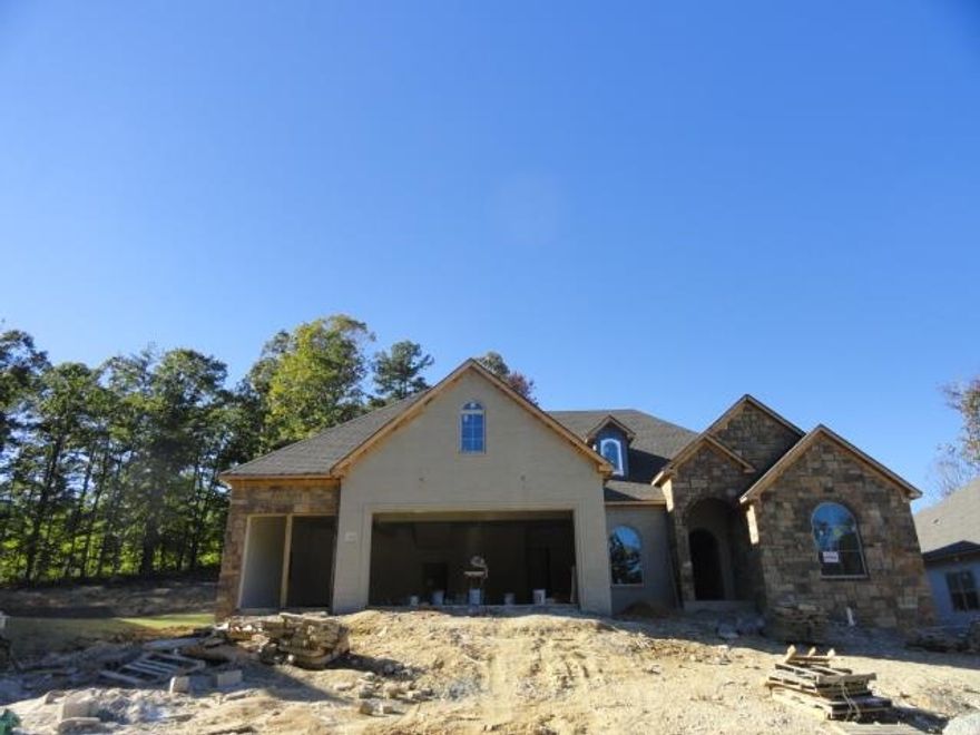 (under contract before listed.)  Awesome floor plan with custom finishes!! Outdoor fireplace. Kitchen island with custom cabinets. Master suite area with fabulous bath. Special touches!!! (Taxes on land only)