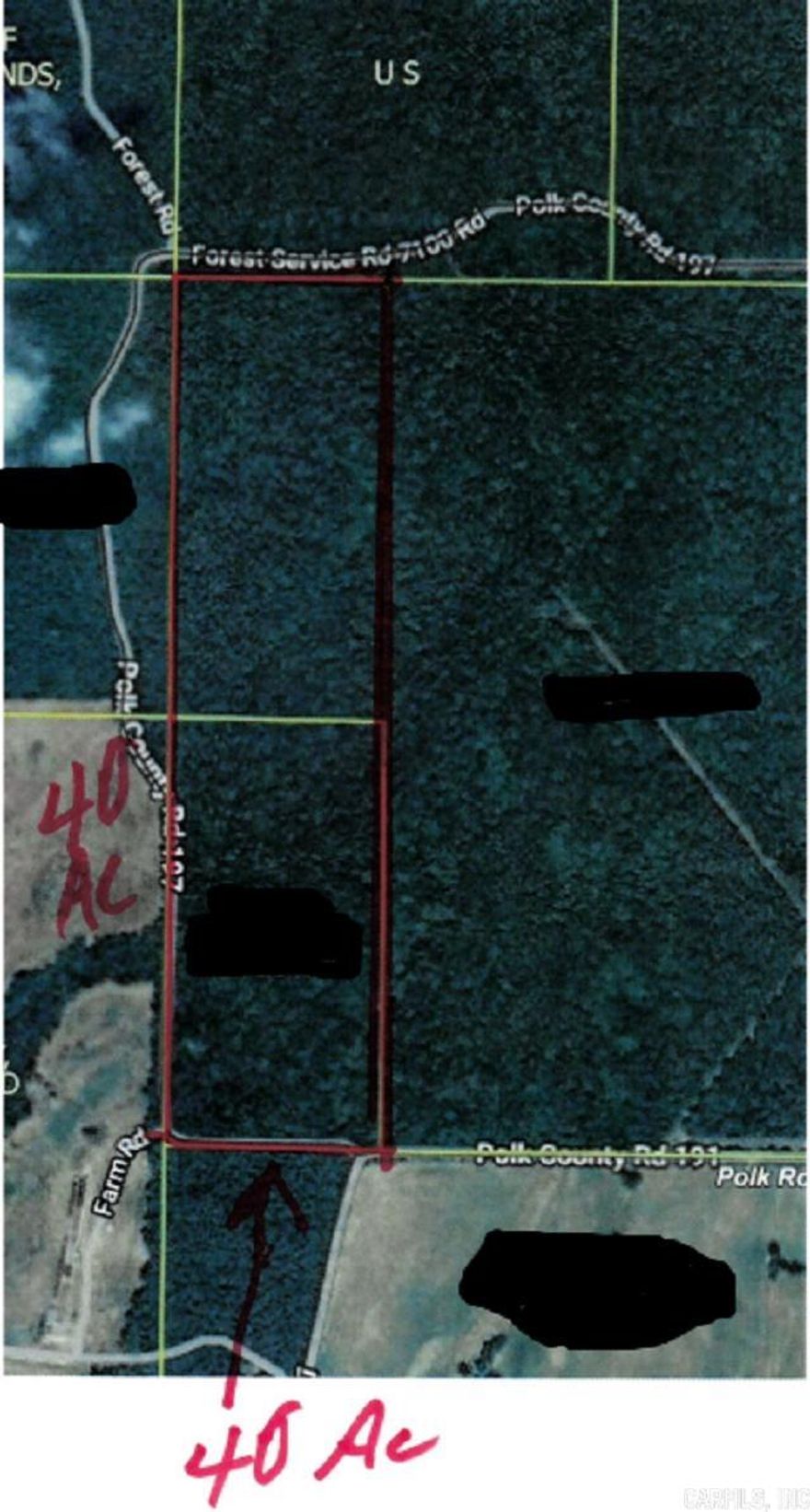 THIS 40 ACRES contains a multitude of towering, old growth timber that gives the property a feeling of enchantment.  There is a beautiful view to the homesite near the road across from the landscape and mountains to the southeast.  With roads on two sides, there is easy access to it from the south or the west.  The North boundary is the Ouachita National Forest, if you want to go wild;  and the beautiful city of Mena, Arkansas is only 12 miles away, for normal things like school, shopping and work.  As a special home place or as a solid investment, you cannot fo wrong with this one.  One half of the mineral rights owned by the sellers transfer.  Priced below appraisal.  Call to see it soon.