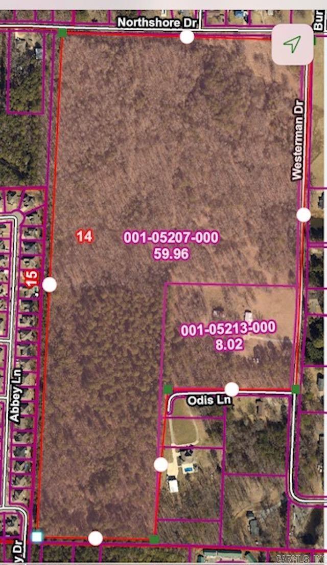 PRIME LOCATION FOR DEVELOPMENT! 68.722 acres adjacent to the city of Benton and located in Bryant School District. A preliminary plat has already been approved by the city of Benton. Close proximity to schools, shopping, and the interstate. There is a 2,050 sq ft home on property (3 bed/2 bath) which conveys at no value. Home was built in 1980, in good shape and has a metal roof, 3-car garage, central heat/air, and a storage barn.