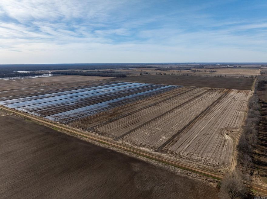 This tract offers an excellent opportunity to own productive farmland with added recreational value. The farm is primarily  planted in soybeans and rice. Two diesel irrigation wells on the north side of the farm provide dependable water for crop production. The current farmer has been watering both fields with just one of the wells which has a new pump and well casing. This farm is precision leveled and does not naturally flood from the river.   This farm includes established duck pits and is located just ½ mile from Back River, making it well-suited for waterfowl tract. The current owner leases the hunting rights for additional income. So if you are not buying this farm for personal hunting use, that is an added revenue stream. Adding to its appeal, the property is conveniently located near the Datto access on the Black River, which is owned and maintained by the Arkansas Game & Fish Commission, offering nearby public access for boating, fishing, and recreation.  This property is ideal for buyers seeking a strong agricultural investment, a recreational hunting tract, or a combination of both in a highly desirable river corridor.