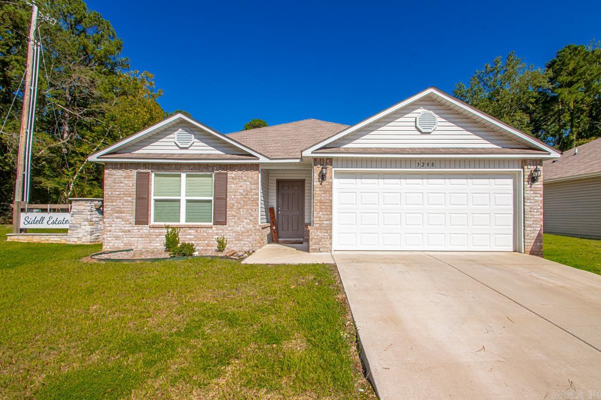 Welcome to your new home in the heart of Benton! This very well maintained 3 bedroom, 2 bath home offers over 1350 square feet of comfortable living space with an open floor plan that's perfect for both everyday living and entertaining! Featuring LVP flooring throughout with the exception of the bedrooms, which have carpet. The spacious living room flows seamlessly into the kitchen and dining areas, creating a bright and inviting atmosphere! The primary suite features a private bath for added comfort and the closet is spacious and open. Two additional bedrooms provide ample space for family, guests or office space. The covered porch is perfect for grilling or relaxing outdoors. Sitting on a desirable corner lot, this home offers extra yard space, all while being conveniently located near shopping, dining, and schools. Don't miss your chance to make this Benton gem your own - schedule your private showing today!