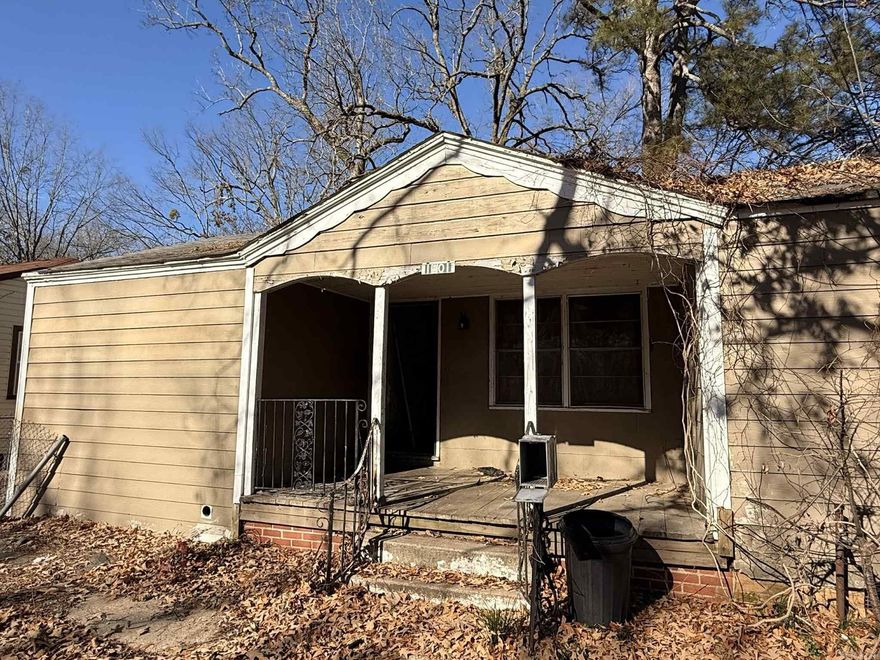 3 bedroom, 1 bath home in need of extensive repairs. Property is being sold as-is and will require significant renovation throughout. Owner financing is available with acceptable terms. Property will be conveyed by Limited Warranty Deed or Quit Claim Deed. Ideal opportunity for investors or buyers looking for a full rehabilitation project. No utilities are on; buyer to verify all information including square footage, condition, and potential use. Cash, owner financing, or renovation financing recommended.  AGENTS SEE REMARKS