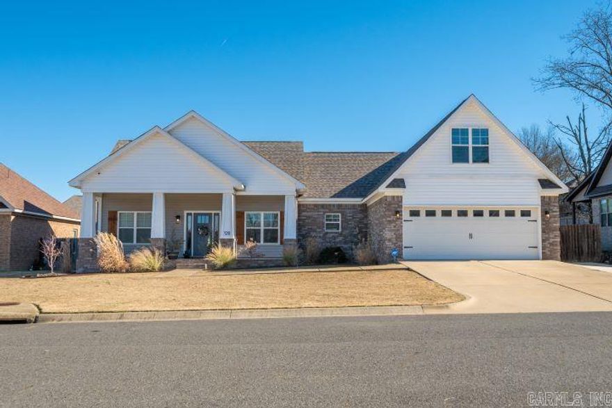 You must see this beautiful Craftsman-style home in the lovely Walkway Pointe Community with 4 bedrooms, (or a bonus room, you choose)! This home also offers a home office, pantry, laundry room, covered front and back porches all on a level lot. New roof in 2023, instant hot water and so many features that you will love!