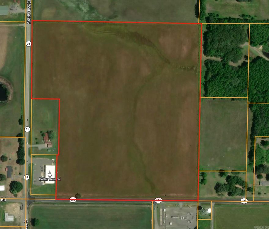 Property is an off market property.  Land is approx 13 Acres subject to a new survey.  If you have any questions, contact agent.