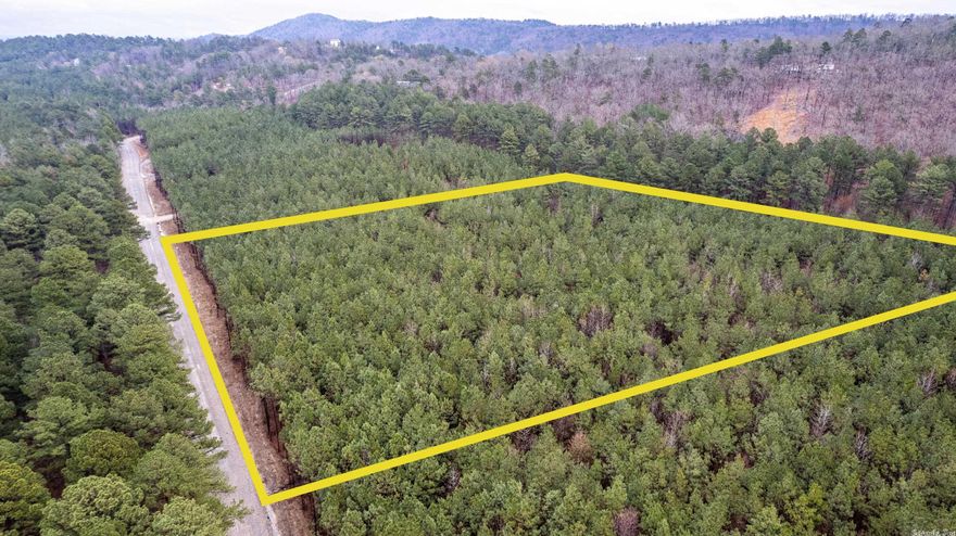 Rare find in Fountain Lake! This upcoming subdivision is very private, peaceful and secluded. This 7+/- acre parcel is nestled in the woods and perfect for building your dream home or hunting cabin. Just 10 minutes to Hot Springs and 20 mins to HSV. Min 1,400sq ft building requirement. No HOA fee. Mobile Homes not allowed. Neighboring lot also available for purchase.