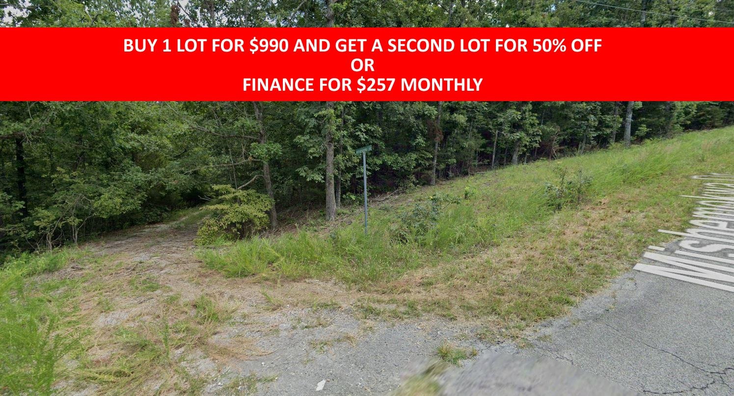 Buy one lot and get 50% off an additional lot! Part of a set of adjoining lots available. Owner-finance for easy terms. Cash buyers can pay by debit or credit card as well. Nice lot to develop or hold for future value. Public water and electric are available to run to property and will need septic. Owner/agent. No mobiles allowed. 300-2500 minimum build size on any other type of home, depending on subdivision. Finance is 5 months at $237 and closing costs are included. Buyer responsible for any back, current and future taxes owed on this property. Lots marked with red banner are part of promotion. No limit on lots. Buyer responsible for any/all taxes and lots sold "as-is". Quit claim deed conveys. Parcel ID# 295-17471-000