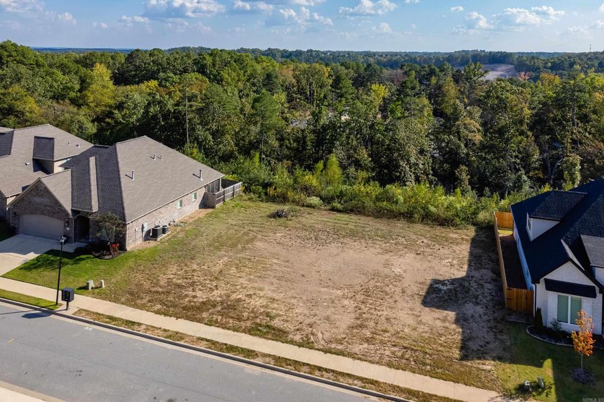 Cleared lot in the new Kanis Ridge Estates subdivision. Convenient to shopping and restaurants in WLR. Walking distance to Baker Elementary School. One of the last few vacant lots in the subdivision. Ready to build your dream home!!!