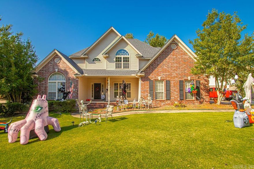 This move-in ready, two-story home in West Little Rock’s desirable Woodlands Edge offers comfort, style, and convenience.The home welcomes you with an open and functional layout, perfect for both everyday living and entertaining. The spacious kitchen is a true centerpiece—featuring granite countertops, ample cabinet space, a large island, and stainless steel appliances. New Dishwasher, New Disposal. Downstairs flooring updated-New LVP. Seamlessly connected to the dining and living areas, it creates a warm and inviting flow for family gatherings or hosting friends. Downstairs, includes a relaxing primary suite with a spa-like bath and walk-in closet. Upstairs, you’ll find generously sized bedrooms. The flexible floorplan offers space for a home office, playroom, or guest accommodations. Outside, enjoy a large level yard with a privacy fence, backing up to peaceful green space for added tranquility. All of this in a prime West Little Rock location, close to top-rated schools, shopping, dining, and scenic trails. The roof is new 2024. Must have 2 Hours notice to show. Totally encapsulated crawl space.  *See Agent Remarks*