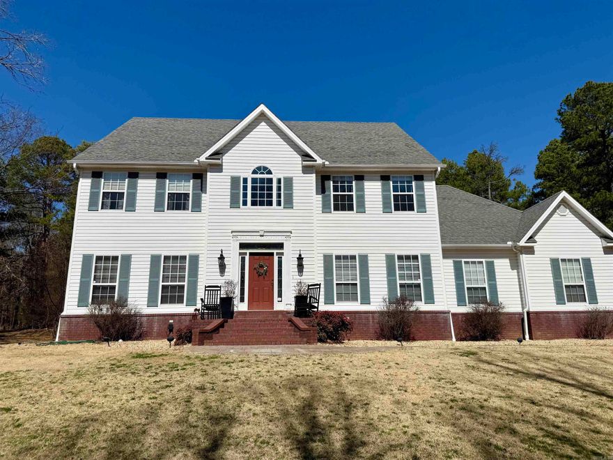 Stunning 5-bedroom home with basement, shop, and 8.69 acres!   Nestled in a beautiful restricted county subdivision, this elegant 5-bedroom, 3.5-bathroom home offers the perfect blend of space, comfort, and privacy. Situated on 8.69 acres, this property is ideal for those looking to enjoy country living while still being conveniently located.   Inside, you'll find a spacious layout featuring a basement (currently being used as a theater room) perfect for movie nights or entertaining guests. The kitchen boasts rich wood cabinetry, a large island, and ample storage, making it a dream for any home chef. The main living areas are filled with natural light, creating a warm and inviting atmosphere.   Step outside and discover the impressive 30x40 shop with electricity, offering endless possibilities for storage, hobbies, or a workshop. The expansive property provides plenty of room to roam, whether you're looking to enjoy nature, add a garden, or create your own outdoor retreat.   With modern amenities, ample space, and a peaceful setting, this home is a rare find. Don't miss your chance to own this incredible property—schedule your showing today!