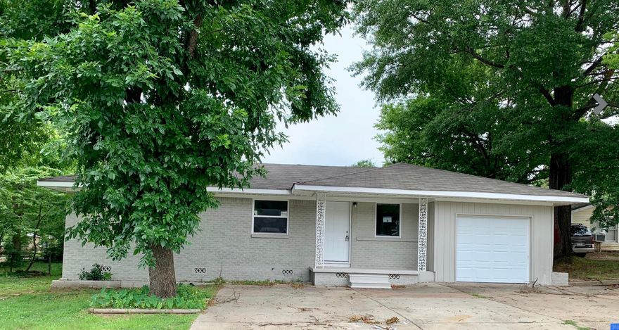 Cute and cozy completely updated home with one car garage and large fenced in back yard! Vinyl flooring throughout! Large open kitchen and living area.